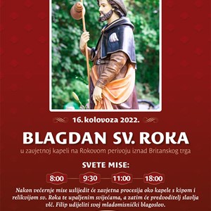 Proslava sv. Roka u Rokovom perivoju